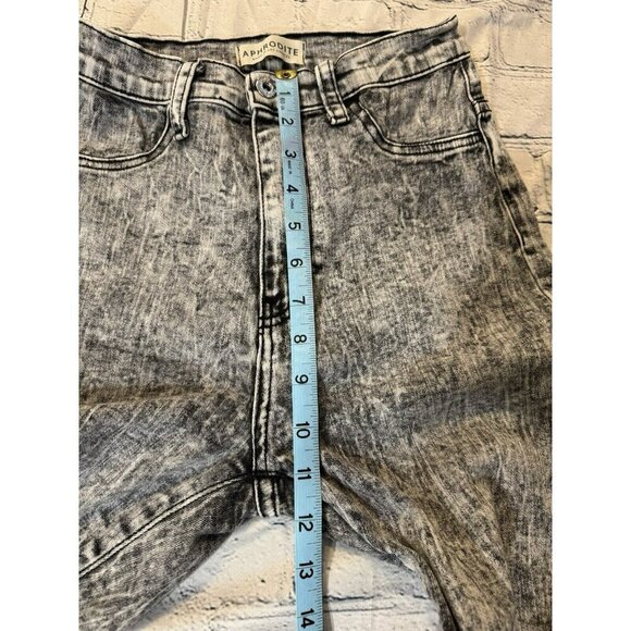 Aphrodite Ácid Wash Women High Waist Denim Jeans Size 7 - Picture 8 of 10